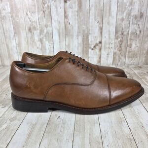Thursday executive Everyday Oxford‎ Dress Shoes Leather Lace Up Brown Size 15